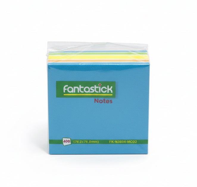 fantstick Notes 400 (76.2x76.2mm) / ملاحظات فانتستيك – 400 ورقة (76.2×76.2 مم)