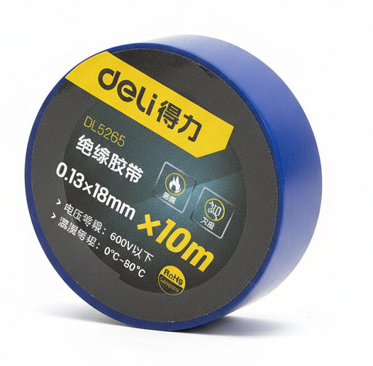 deli electrical Adhesive tape Blue / شريط كهربائي لاصق دِلي
