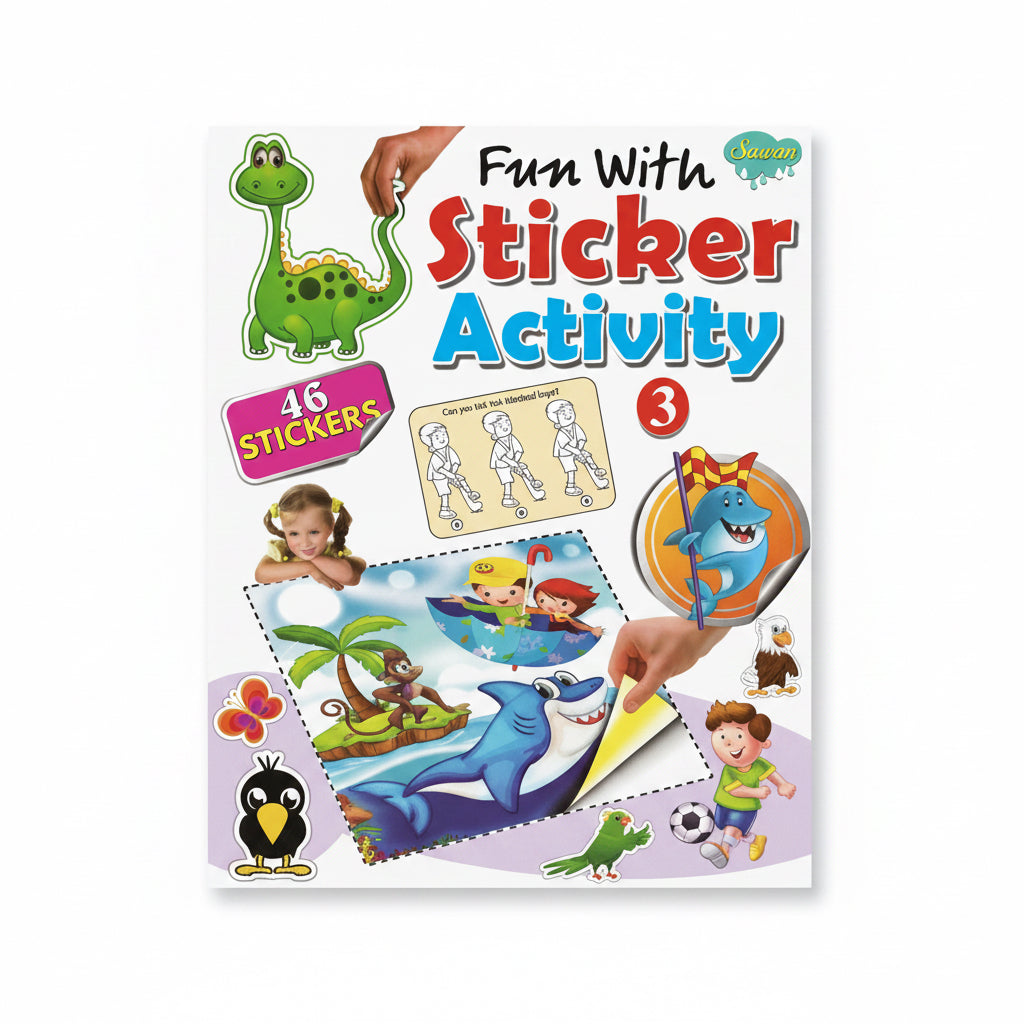 Fun with Sticker Activity 3 / متعة مع نشاط الملصقات 3