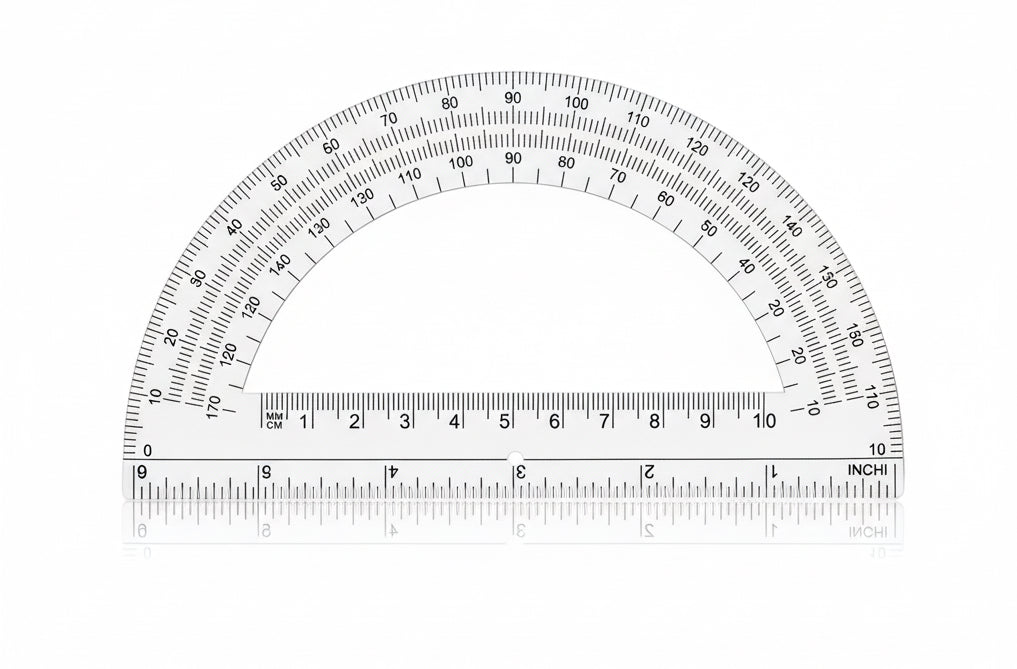 D shape Scale / مسطرة بشكل حرف D