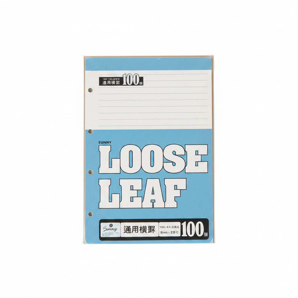 LOOSE LEAF 100 Sheets / ورق سائب (100 ورقة)