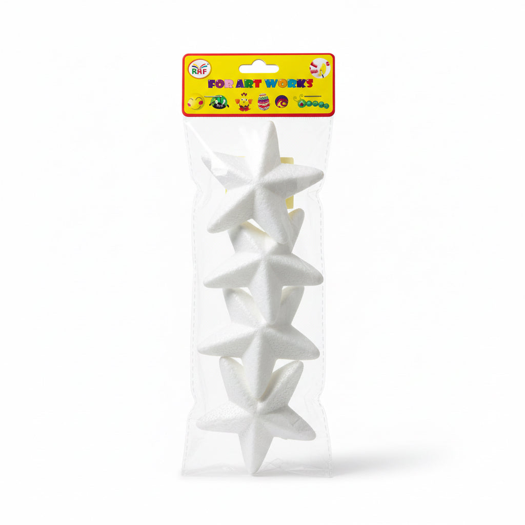 Foam Stars 4 pcs / 4 نجوم من الفوم