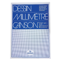 DESSIN MILLIMETRE CANSON, Drawing paper A3 50 Sheets / ورق رسم مليمتر من كانسون، مقاس A3 – عدد 50 ورقة