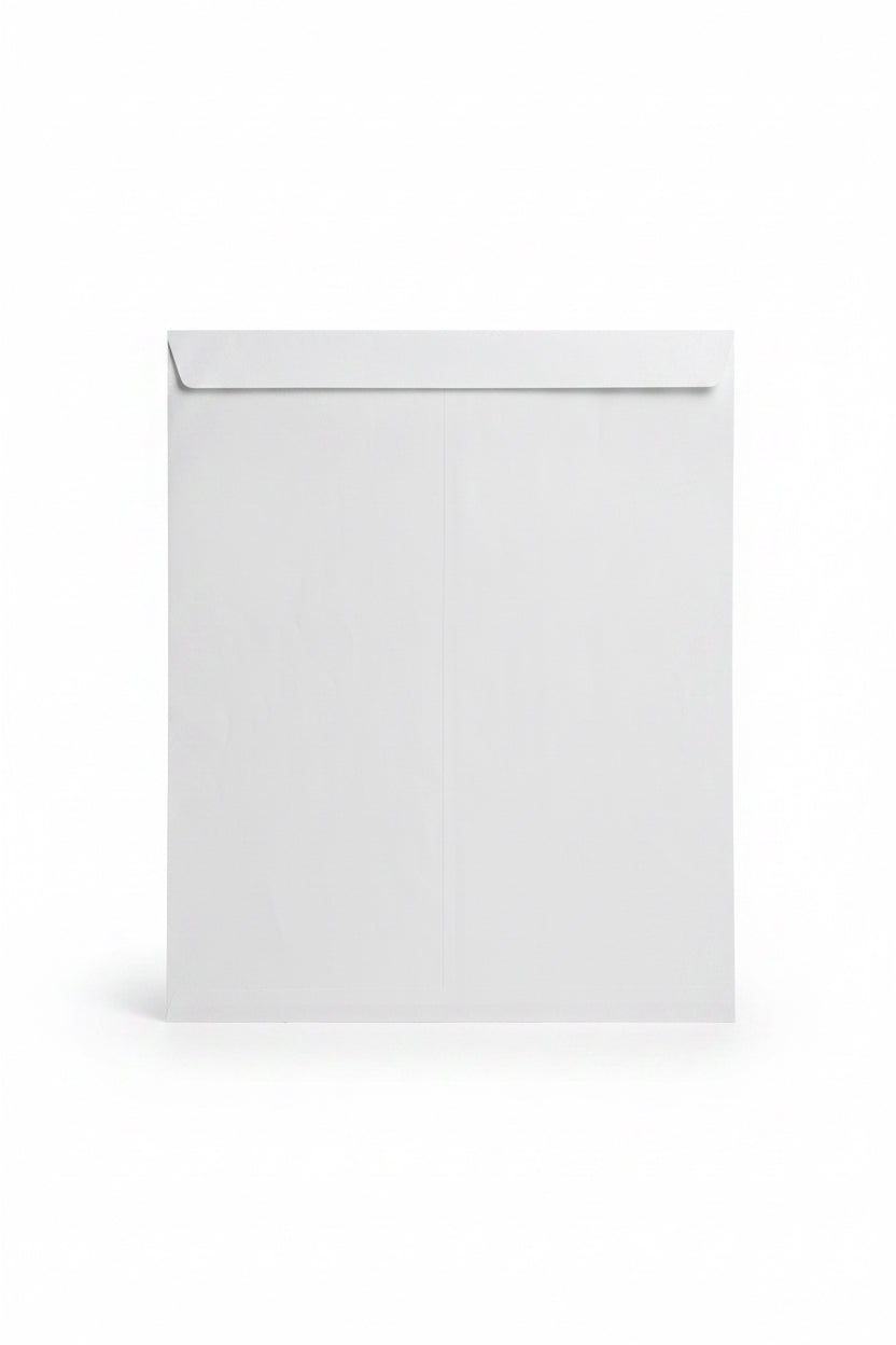 Plain White Envelope 17.5x14.5" / مظروف أبيض سادة 17.5x14.5"