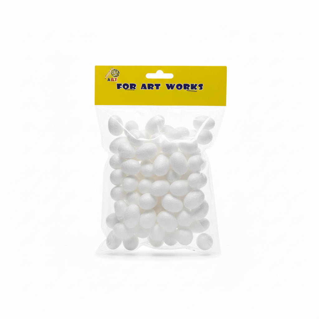 Foam balls Oval shape / كرات رغوة بشكل بيضاوي