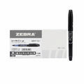 Zebra Water-based marker SEE SIGN x10 Black / زيبرا ماركر مائي علامة رؤية ×10 أسود