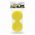 Yellow Painting Sponge – 2 Pieces / إسفنجة صفراء 2 قطعة للرسم