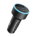 ANKER 67W Powerful triple port car charger / شاحن سيارة ANKER ثلاثي المنافذ 67W