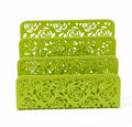 Light Green Metal desk Organizer / منظم مكتب معدني أخضر فاتح