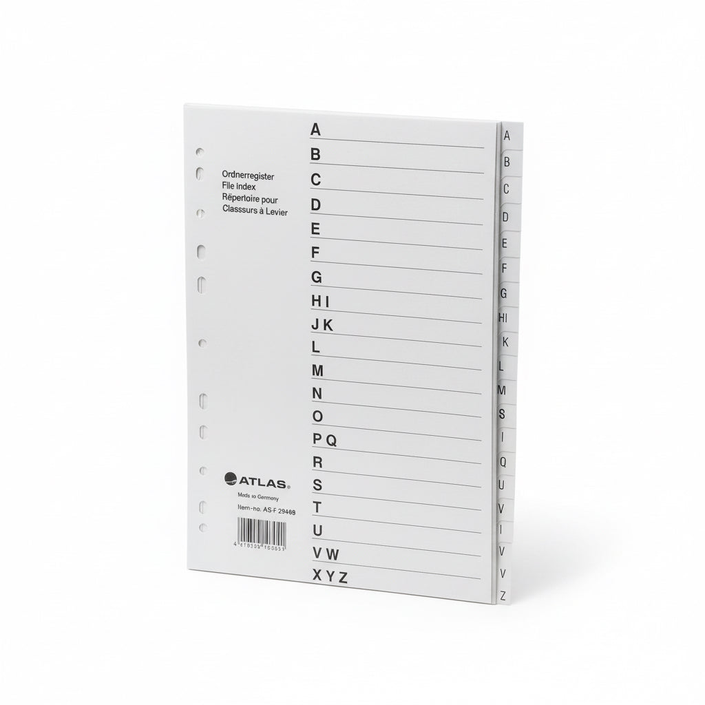 ATLAS File Index A4 A-Z / فهرس ملفات أطلس A4 A-Z
