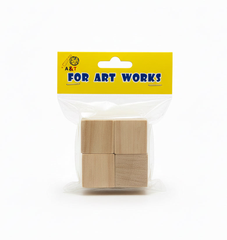 Wooden Cubes / مكعبات خشبية