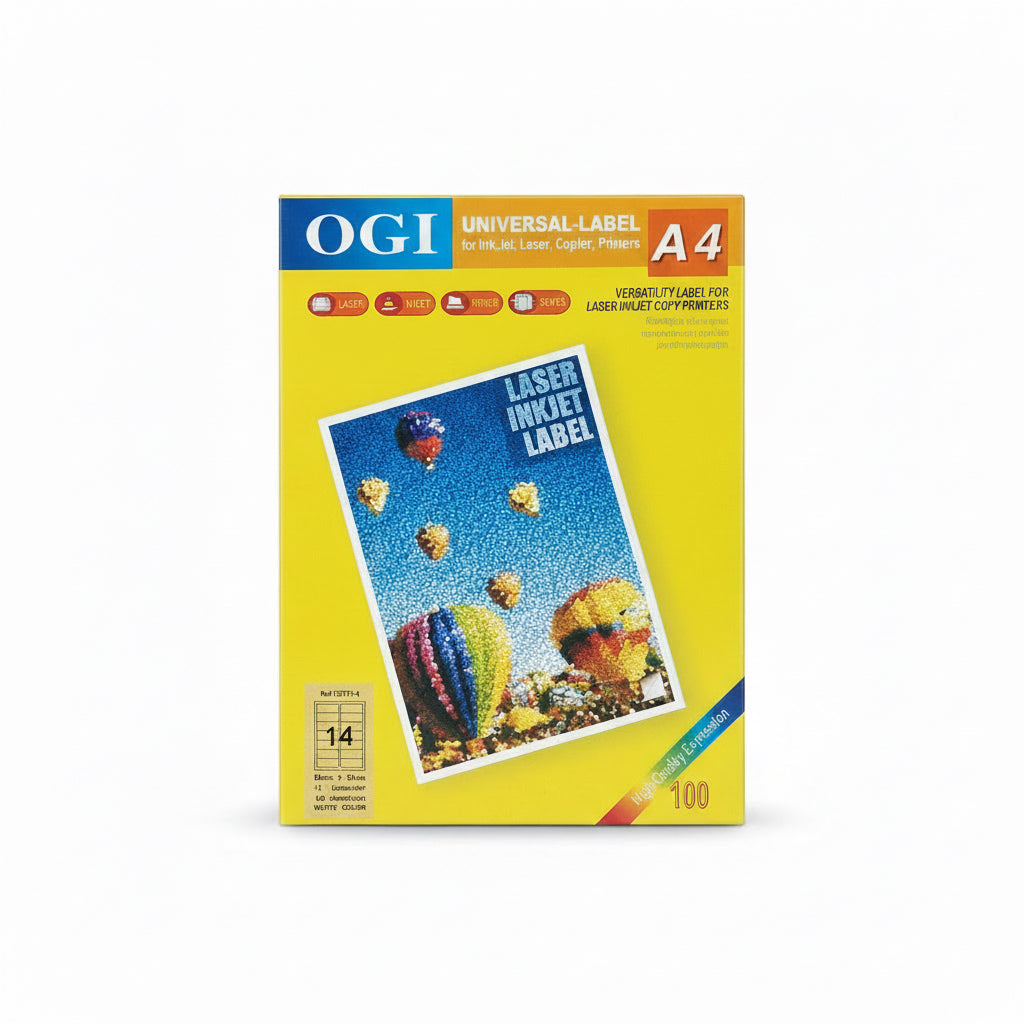 OGI Universal Labels # 14 /98x38 / ملصقات OGI عامة 98x38