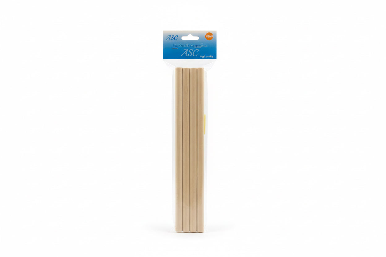 Wooden dowel Rods 3x / عيدان خشبية مستديرة ×3