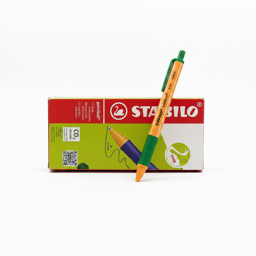 STABILO Ballpoint pen 10 pcs Green