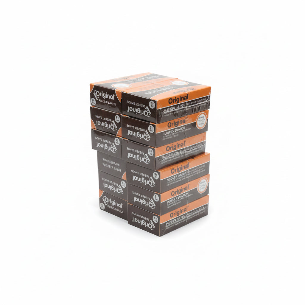 Original Rubber Bands – Pack of 12 / أربطة مطاطية أصلية ×12