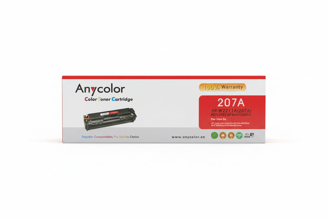 Anycolor Toner Cartridge 207A Cyan / خرطوشة حبر تونر