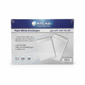 ATLAS Plain White envelopes C3 50 Pcs / مظاريف بيضاء سادة ATLAS عدد 50