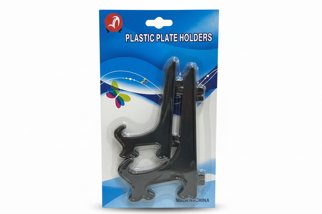 Plastic plate holder / حامل لوحة بلاستيكي