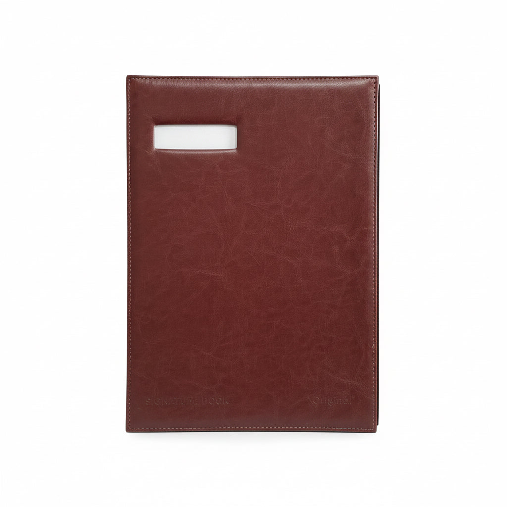 Original SIGNATURE BOOK / دفتر توقيعات أصلي