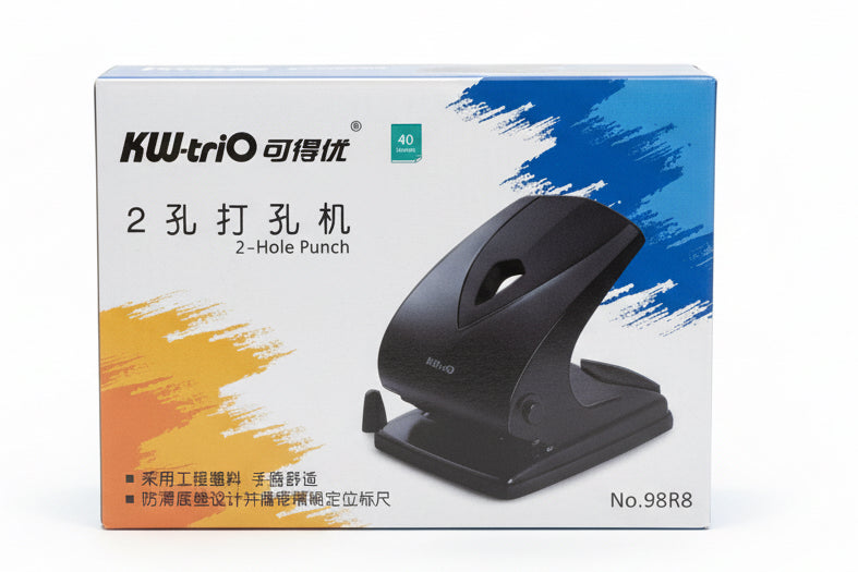 KW-triO 2 hole punch / مُخرِمة ثقبين كي دبليو-تري أو