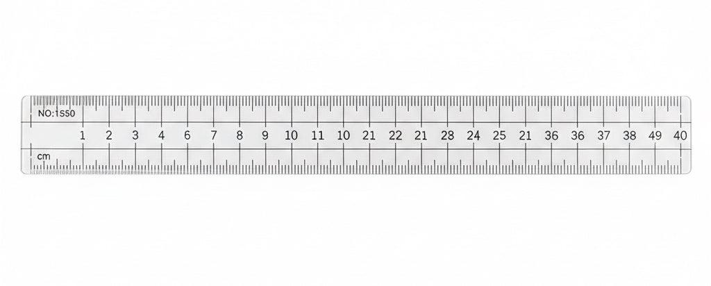 Transparent Ruler 50 cm / مسطرة شفافة 50 سم