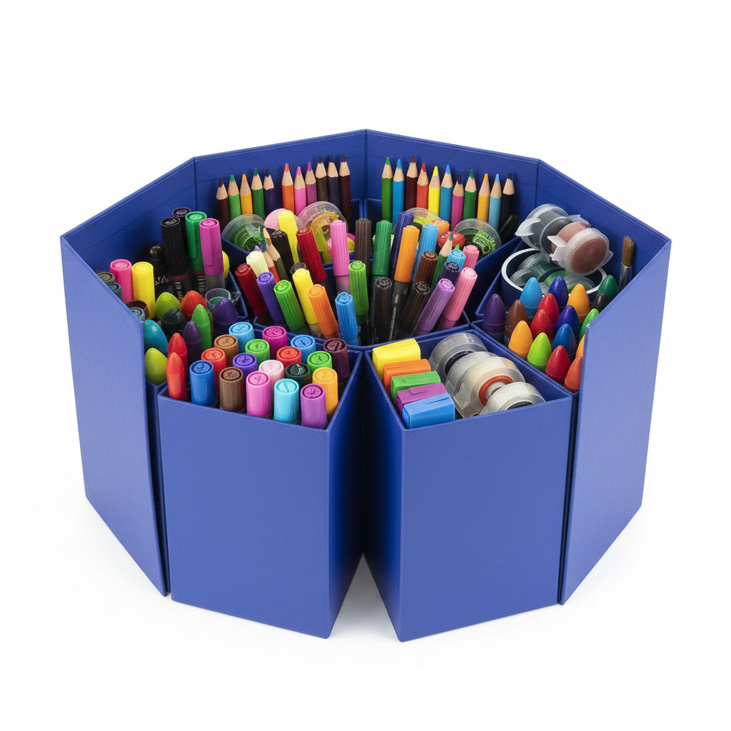 Coloring & Paint Set for Kids 83 Pcs / طقم تلوين وطلاء للأطفال