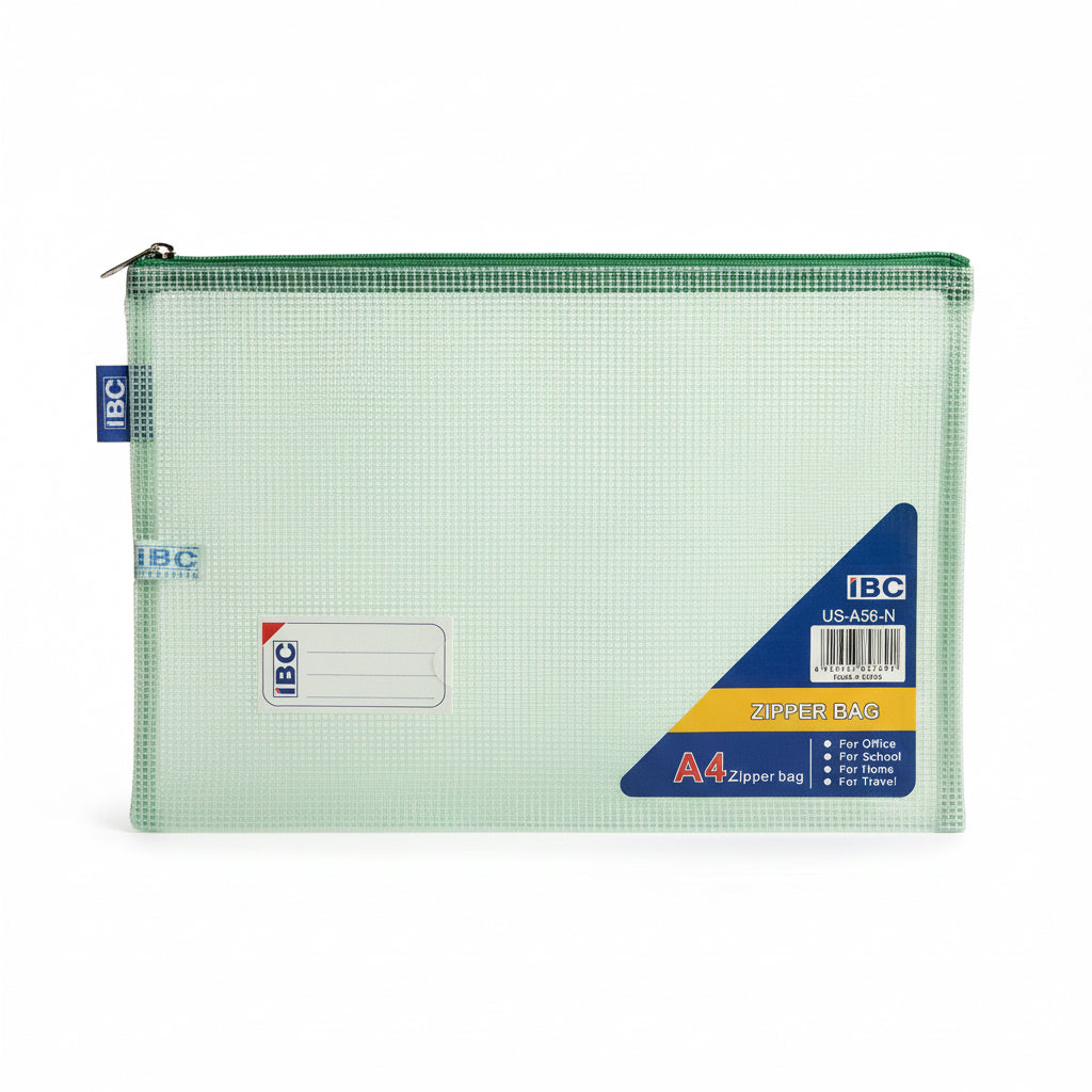 IBC Zipper Bag A4 / كيس بسحاب IBC مقاس A4