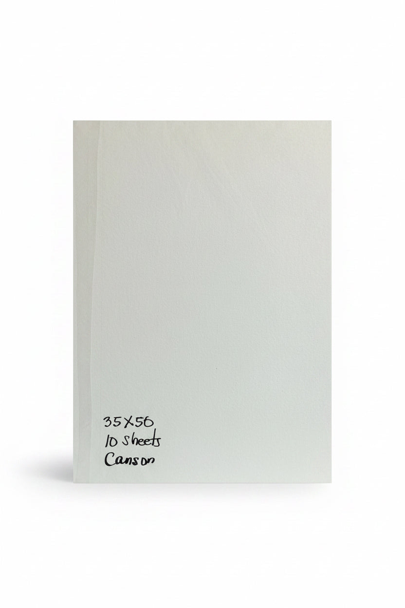 Canson 10 Sheets 35x50 / ورق كانسون، 10 أوراق، مقاس 35×50 سم