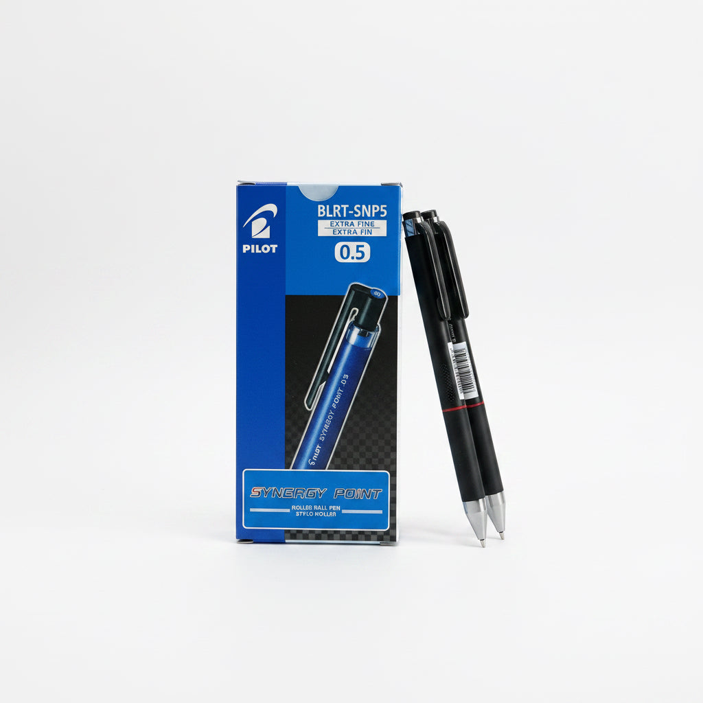 Pilot 0.5 SYNERGY POINT Red RollerBall Pen 12 pcs / قلم حبر كروي بايلوت 0.5 SYNERGY POINT أحمر 12 قطعة