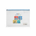 JINSHUN Transparent pouch /ملف شفاف سحاب مدرسي اجتماعيات