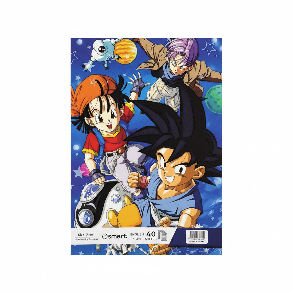 Kids NoteBook 40 sheets Arabic – Dragon Ball GT / دفتر أطفال 40 ورقة عربي – دراغون بول جي تي