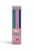 IBC Pastel 12 Pencils HB / أقلام رصاص ألوان باستيل IBC 12 قطعة HB