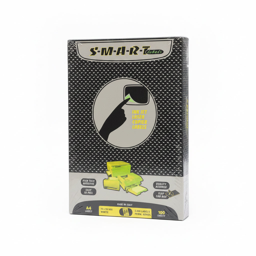Smart Inkjet laser copier labels #24 / 70x35 / ملصقات Smart لطابعات نفث الحبر / الليزر وآلات النسخ 70x35