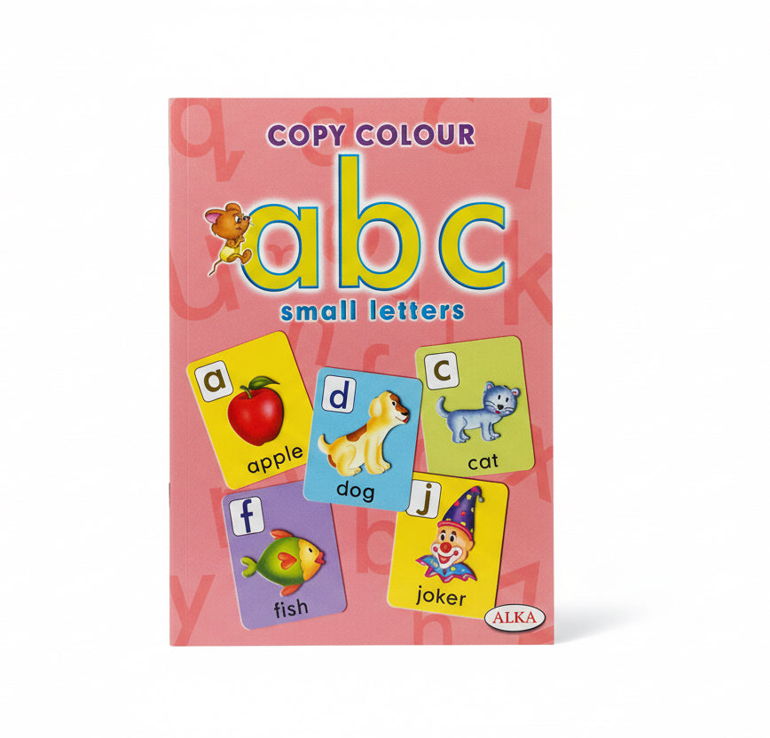 Copy Colour abc Small letters / نسخ الألوان abc الحروف الصغيرة
