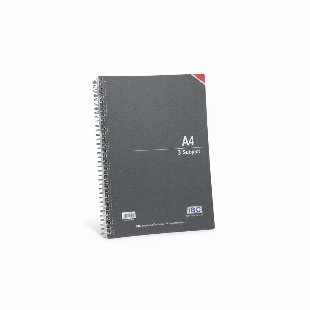 IBC NoteBook A4 3 subject / دفتر IBC ‏A4 ثلاث مواد