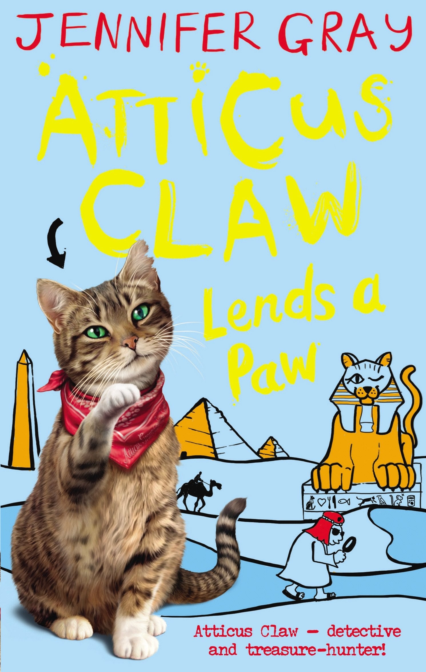Atticus Claw Lends a Paw / أتيكوس كلو يمدّ يد العون