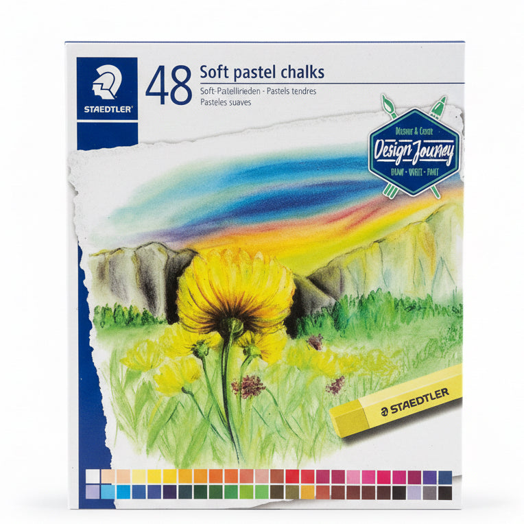 Staedtler 48 soft pastel Chalks / ستدلر 48 طباشير باستيل ناعم