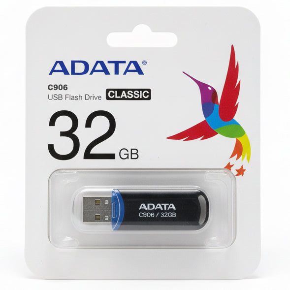 ADATA C906 USB Flash drive 32 GB / فلاش USB إي داتا C906 سعة 32 جيجابايت