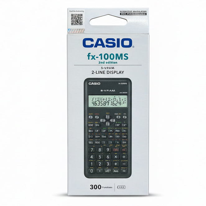 CASIO Scientific Calculator fx-100MS 2nd Edition / آلة حاسبة علمية كاسيو fx-100MS الإصدار الثاني