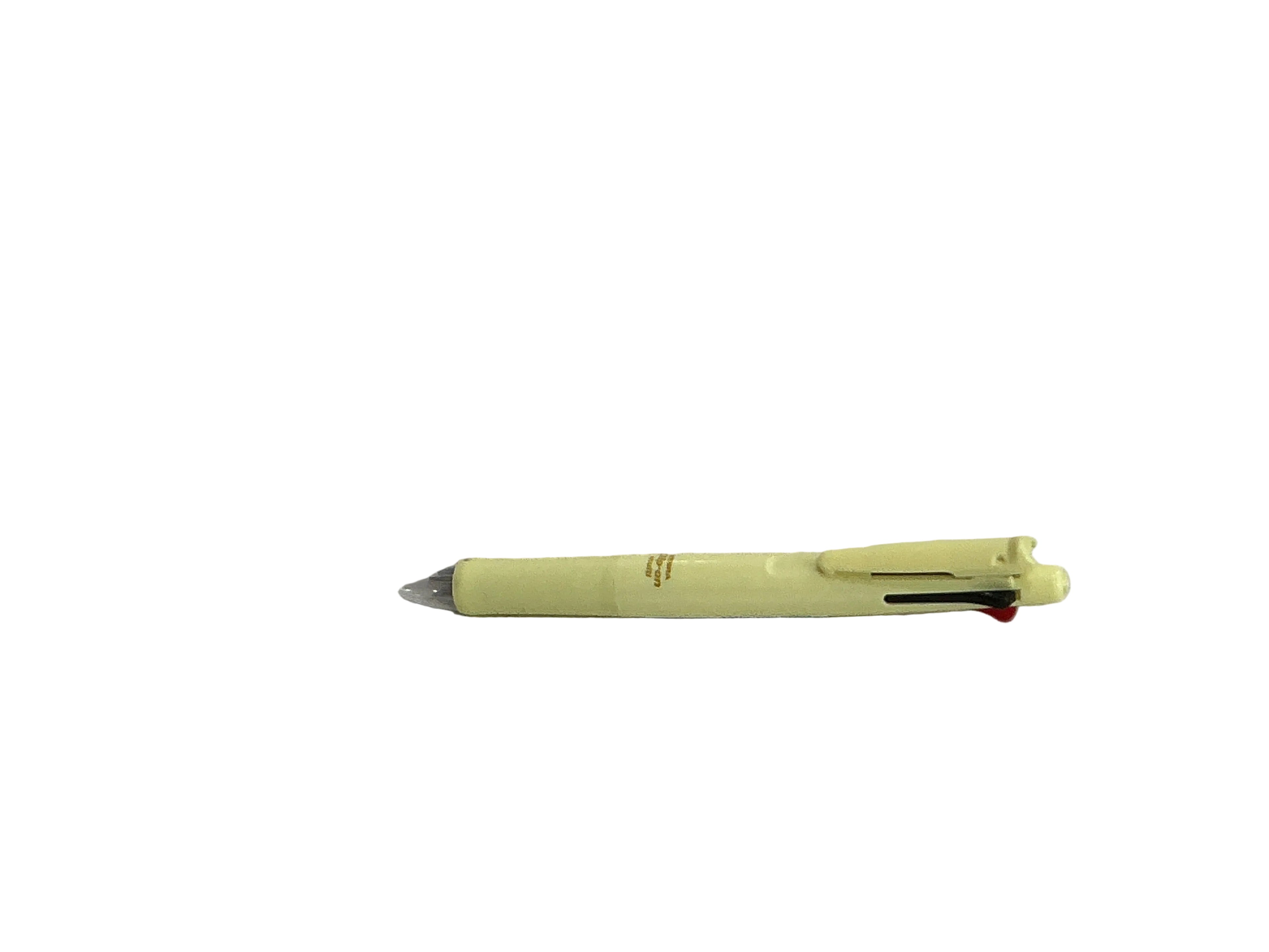 Zebra Clip-On Multi Pastel Yellow / قلم زيبرا كليب أون مالتي أصفر باستيل