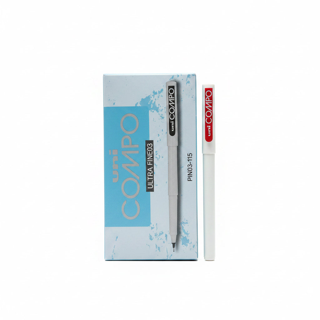 UNI COMPO Ultra Fine 03 Red / يوني COMPO فائق الدقة 03 أحمر