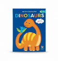 My first coloring pad DINOSAURS / دفتر التلوين الأول: الديناصورات