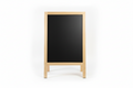 Wooden Black Board with chalk / سبورة سوداء خشبية مع طباشير