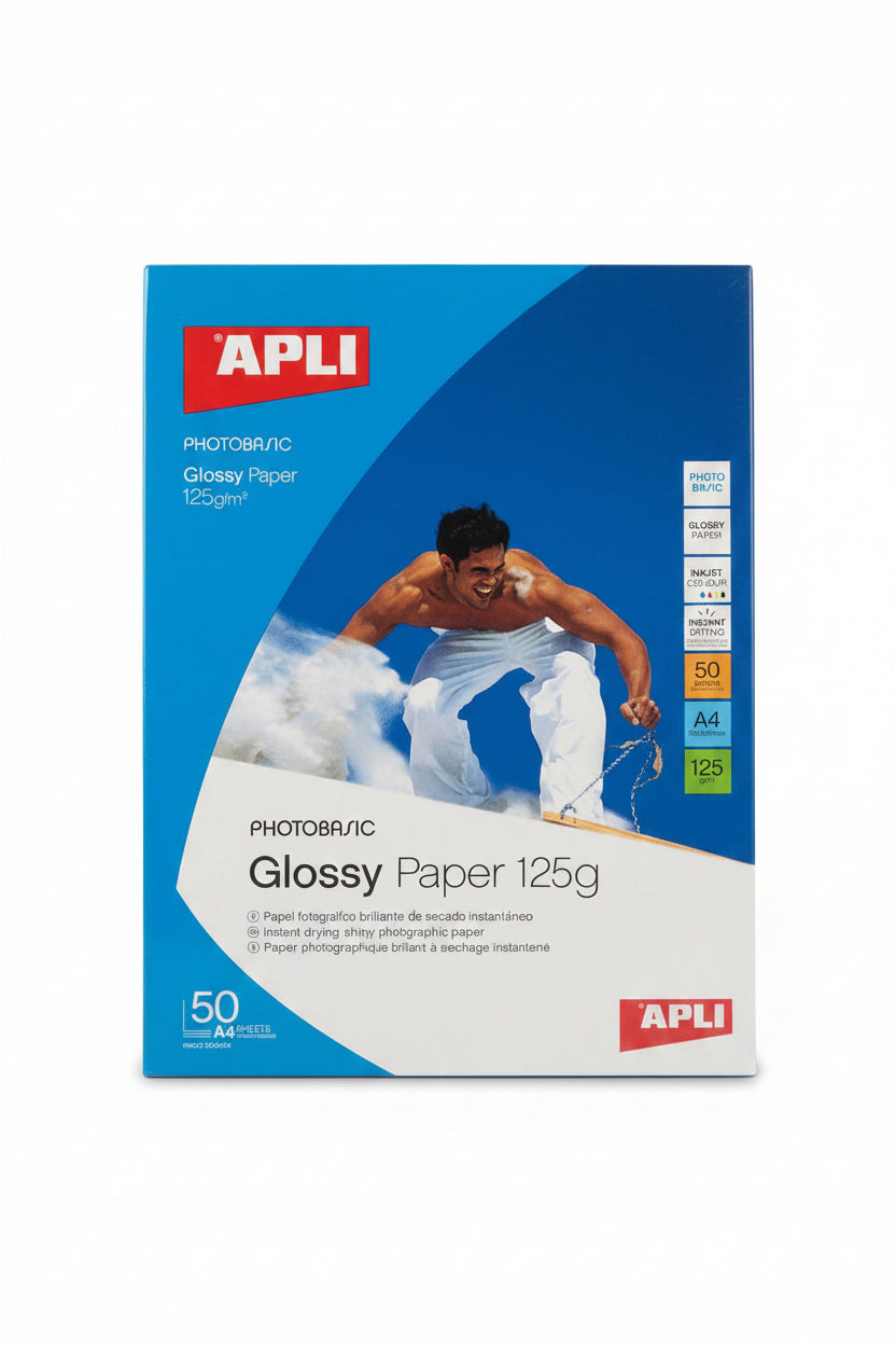 APLI Original A4 Labels 125 gsm / ملصقات A4 أصلية APLI 125 جم