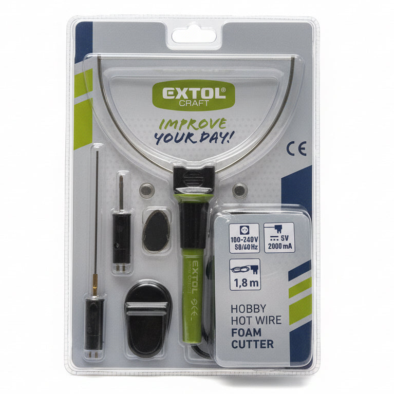 EXTOL HOBBY HOT WIRE Foam CUTTER / قاطع فوم بسلك ساخن إكستول هوبي