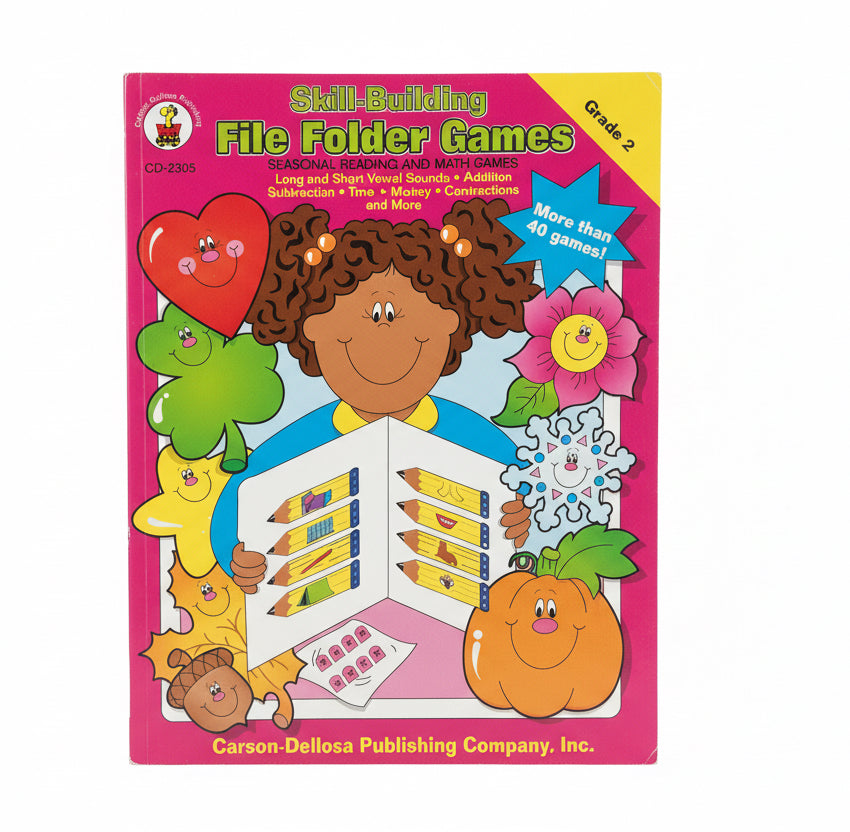 File folder Games Grade 2 / ألعاب مجلد الملفات الصف الثاني