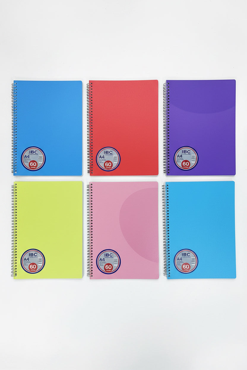 IBC NoteBook A4 / دفتر IBC ‏A4