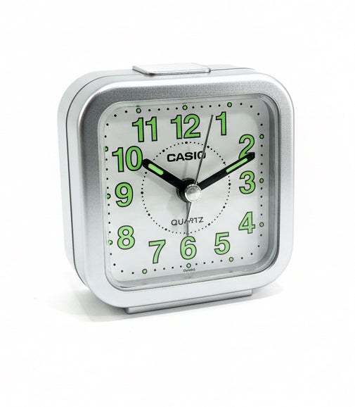CASIO BEEP ALARM TQ-141 Silver / منبه كاسيو بصوت تنبيه TQ-141