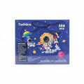156 pieces space themed art drawing & painting kit / مجموعة رسم وتلوين فنية بطابع الفضاء – 156 قطعة