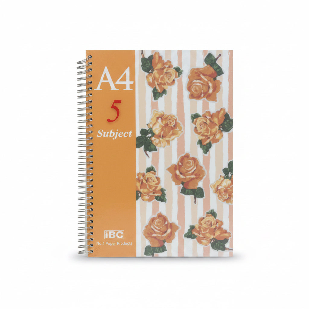 IBC A4 5 Subject NoteBook / دفتر IBC ‏A4 5 مواد